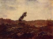 Theodore Rousseau, Barbizon landscape,